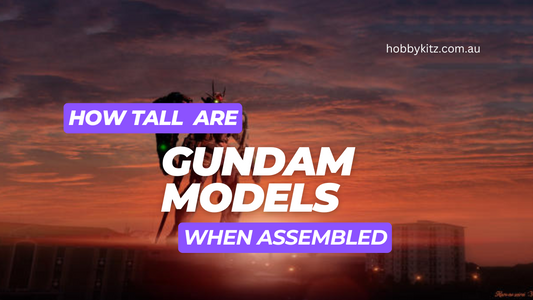 How Tall are Gundam Models When Assembled?