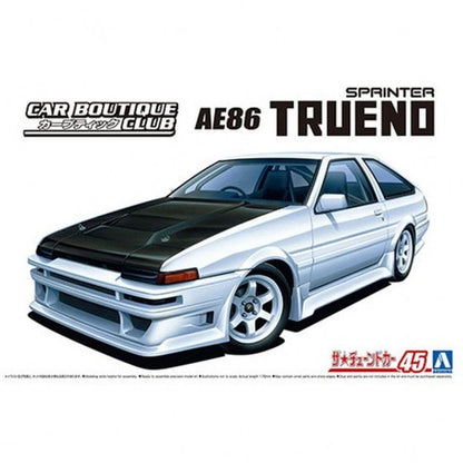 1/24 CAR BOUTIQUE CLUB AE86 TRUENO 85 TOYOTA