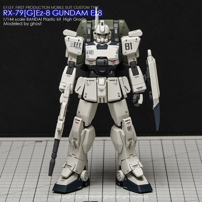 [HG] 08TEAM RX-79[G]Ez-8 GUNDAM