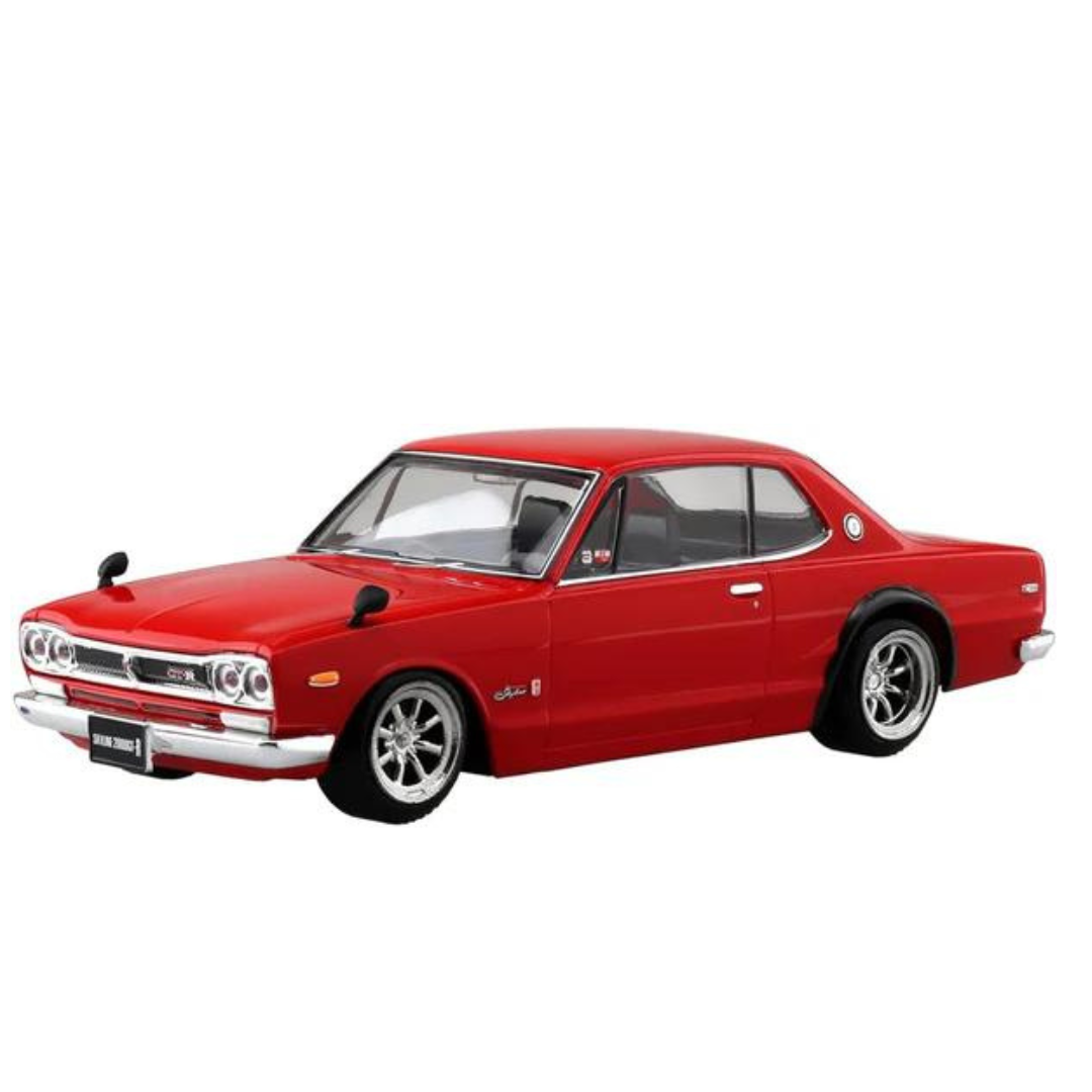 1/32 SNAP Nissan Skyline 2000 GT-R Custom Wheel (Red)