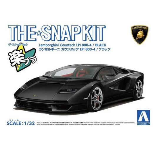 1/32 SNAP Lamborghini Countach LPI 800-4 (Black)