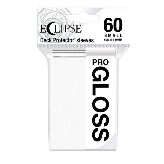 ULTRA PRO Eclipse - Deck Protector Small Gloss 60ct - Arctic White