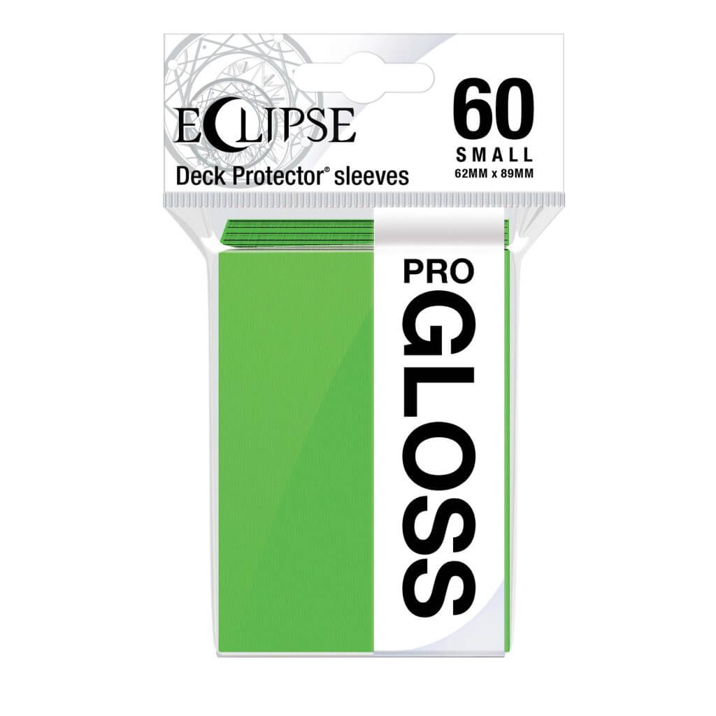 ULTRA PRO Eclipse - Deck Protector Small Gloss 60ct - Lime Green