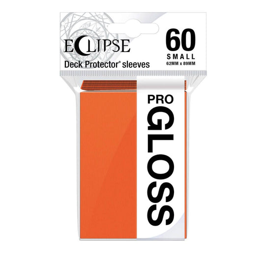 ULTRA PRO Eclipse - Deck Protector Small Gloss 60ct - Pumpkin Orange