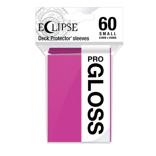 ULTRA PRO Eclipse - Deck Protector Small Gloss 60ct - Hot Pink