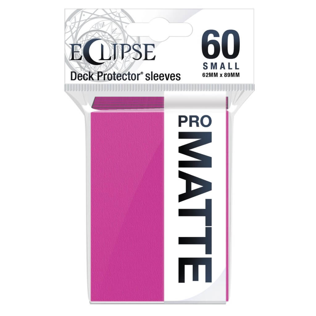 ULTRA PRO Eclipse - Deck Protector Small 60ct Matte - Hot Pink