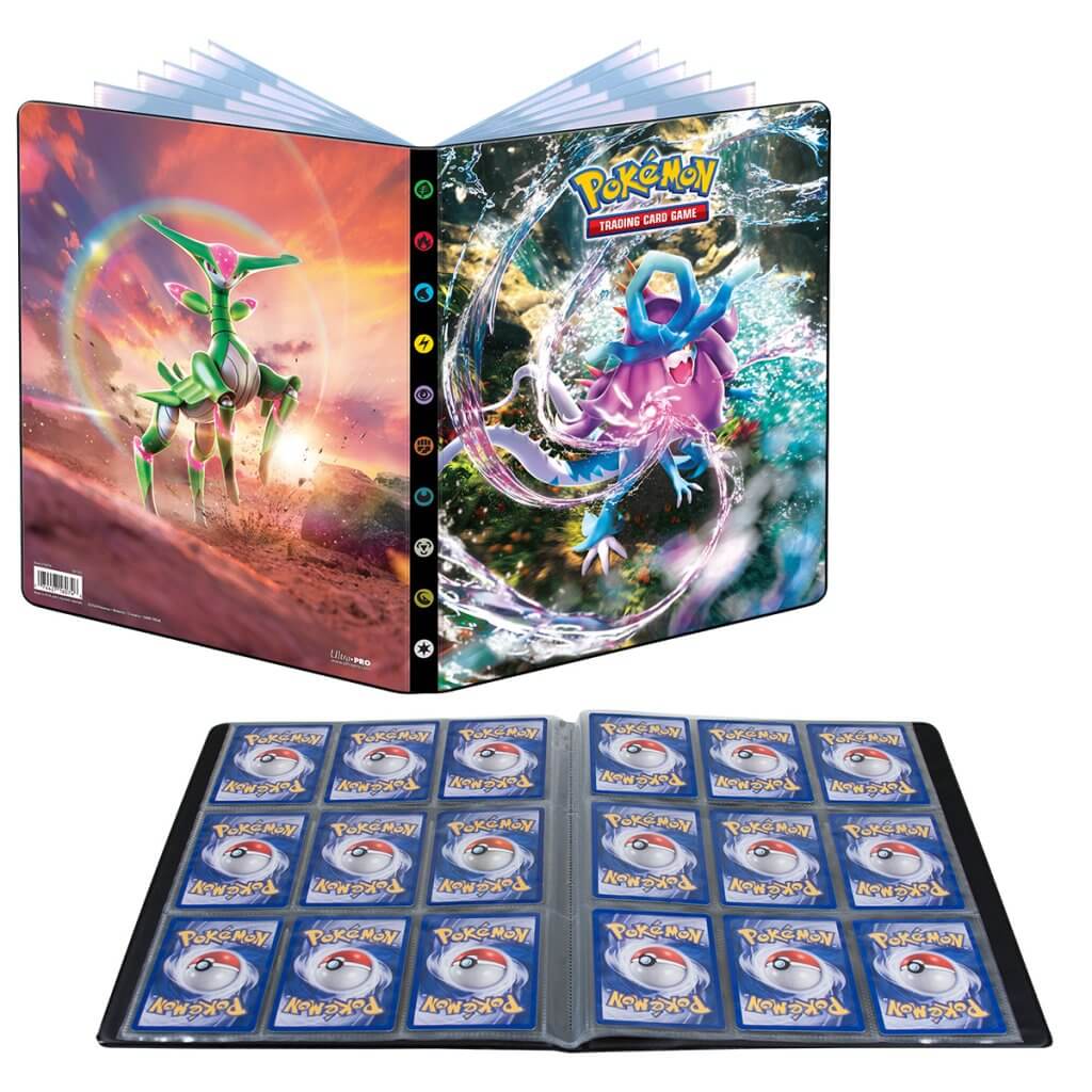 ULTRA PRO Pokémon - Portfolio 9PKT Scarlet & Violet 5 Temporal Forces