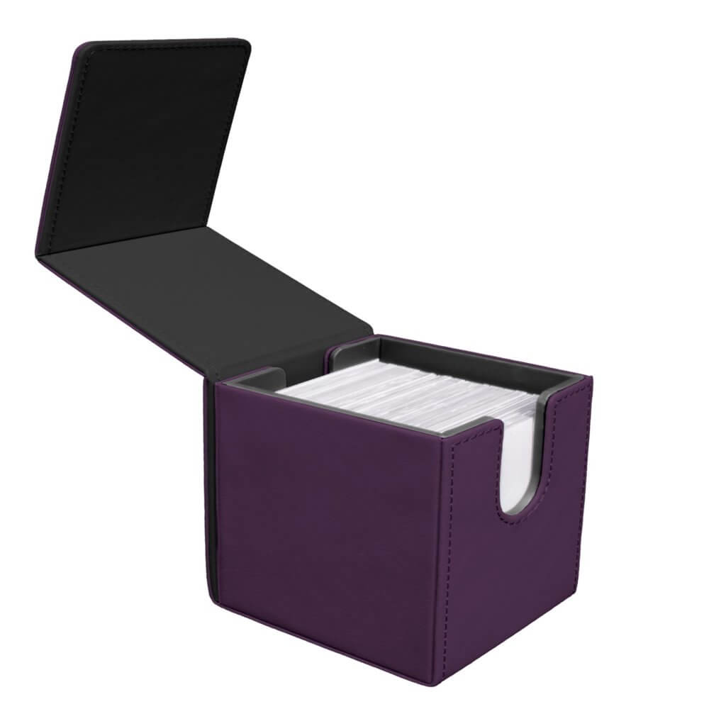 ULTRA PRO Vivid Deck Box Alcove Edge - Midnight Plum