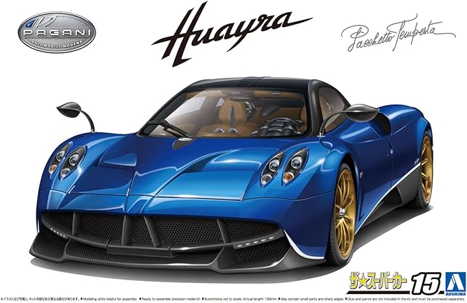 1/24 16 PAGANI HUAYRA Pacchetto Tempesta