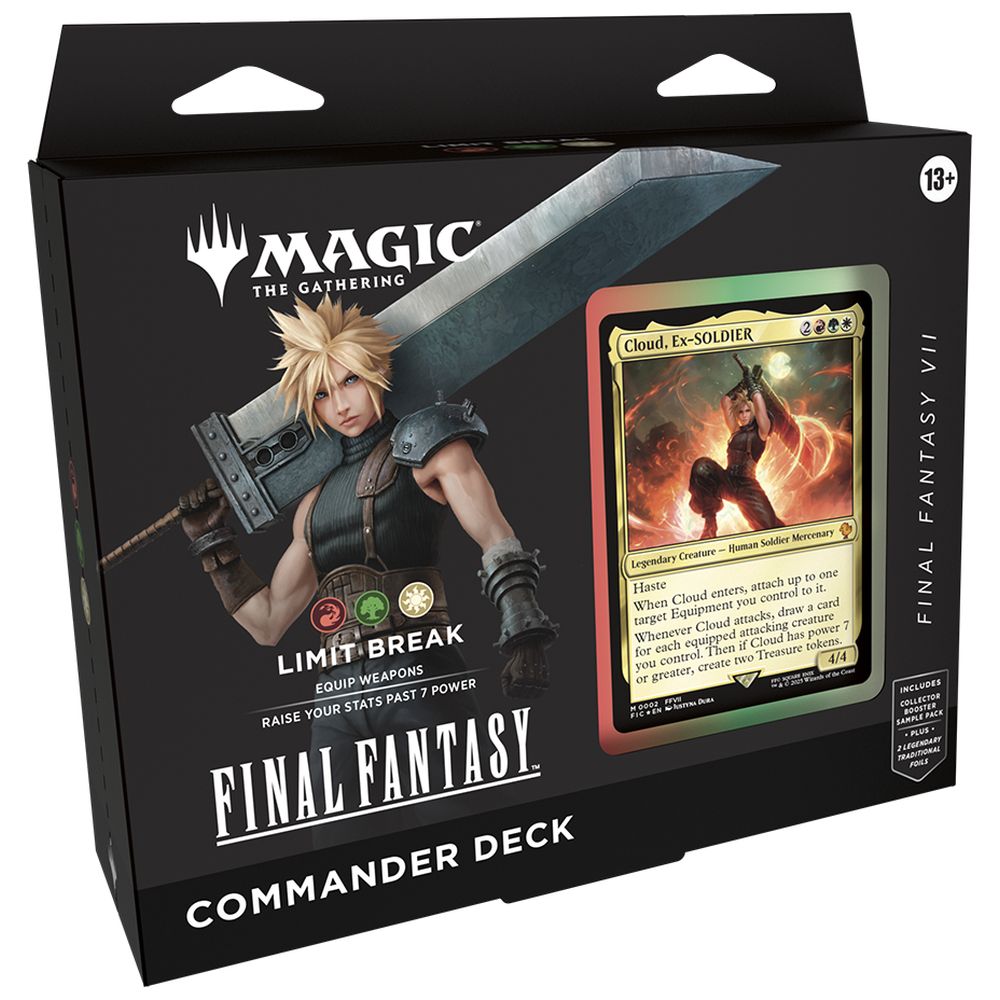 Magic Final Fantasy - Commander Deck Display