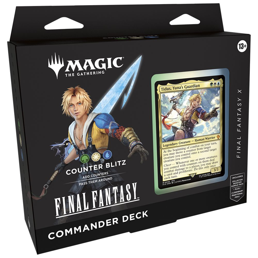 Magic Final Fantasy - Commander Deck Display