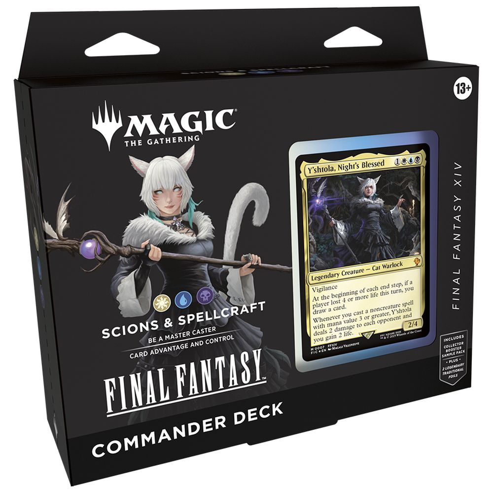 Magic Final Fantasy - Commander Deck Display