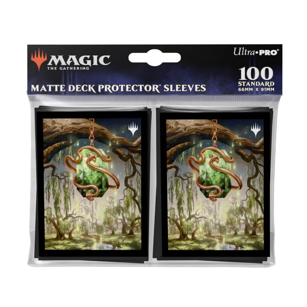 Modern Horizons 3 100ct Deck Protector Sleeves Green for Magic: The Gathering