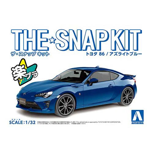 1/32 SNAP TOYOTA 86 (Azurite Blue)