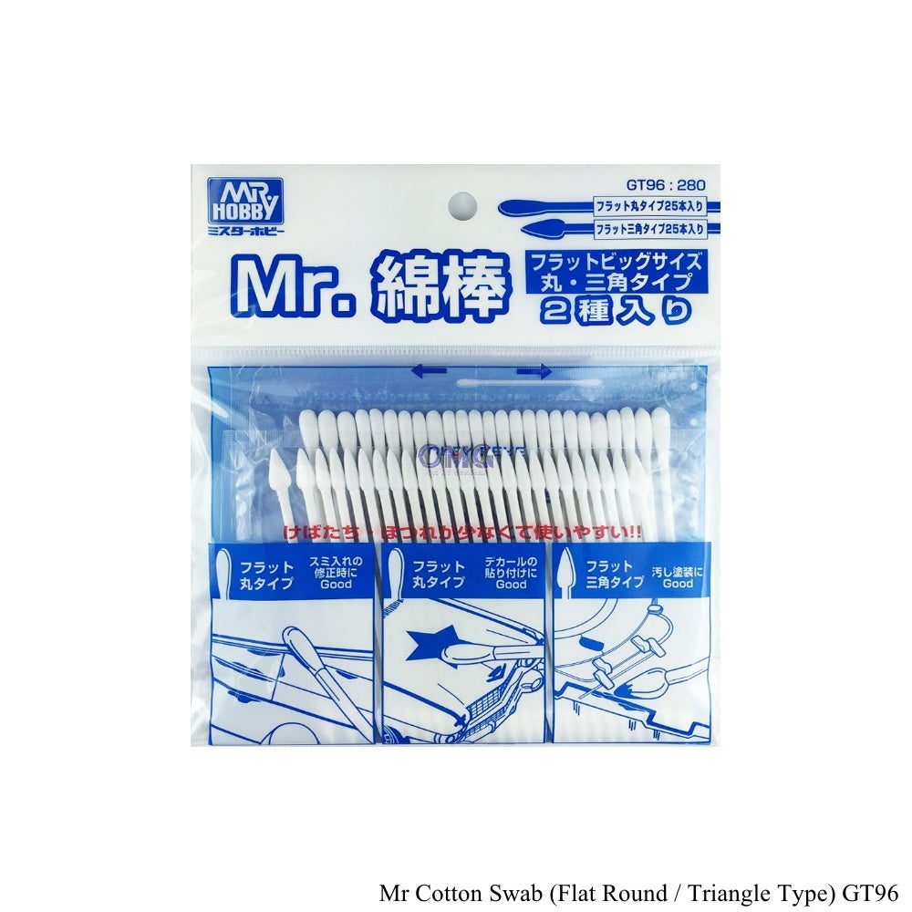 Mr Cotton Swabs Flat Round & Triangle types