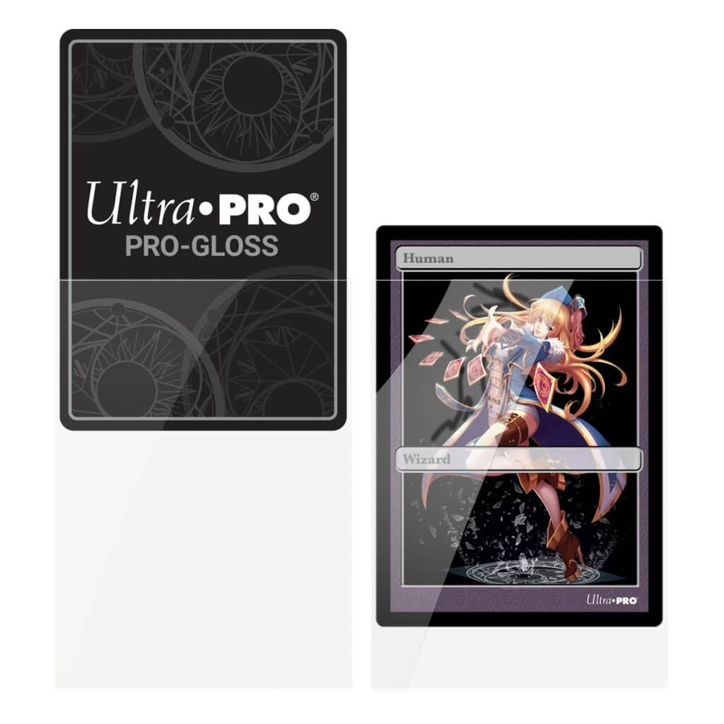 ULTRA PRO PRO-Gloss 60ct Small Deck Protector® sleeves - Clear