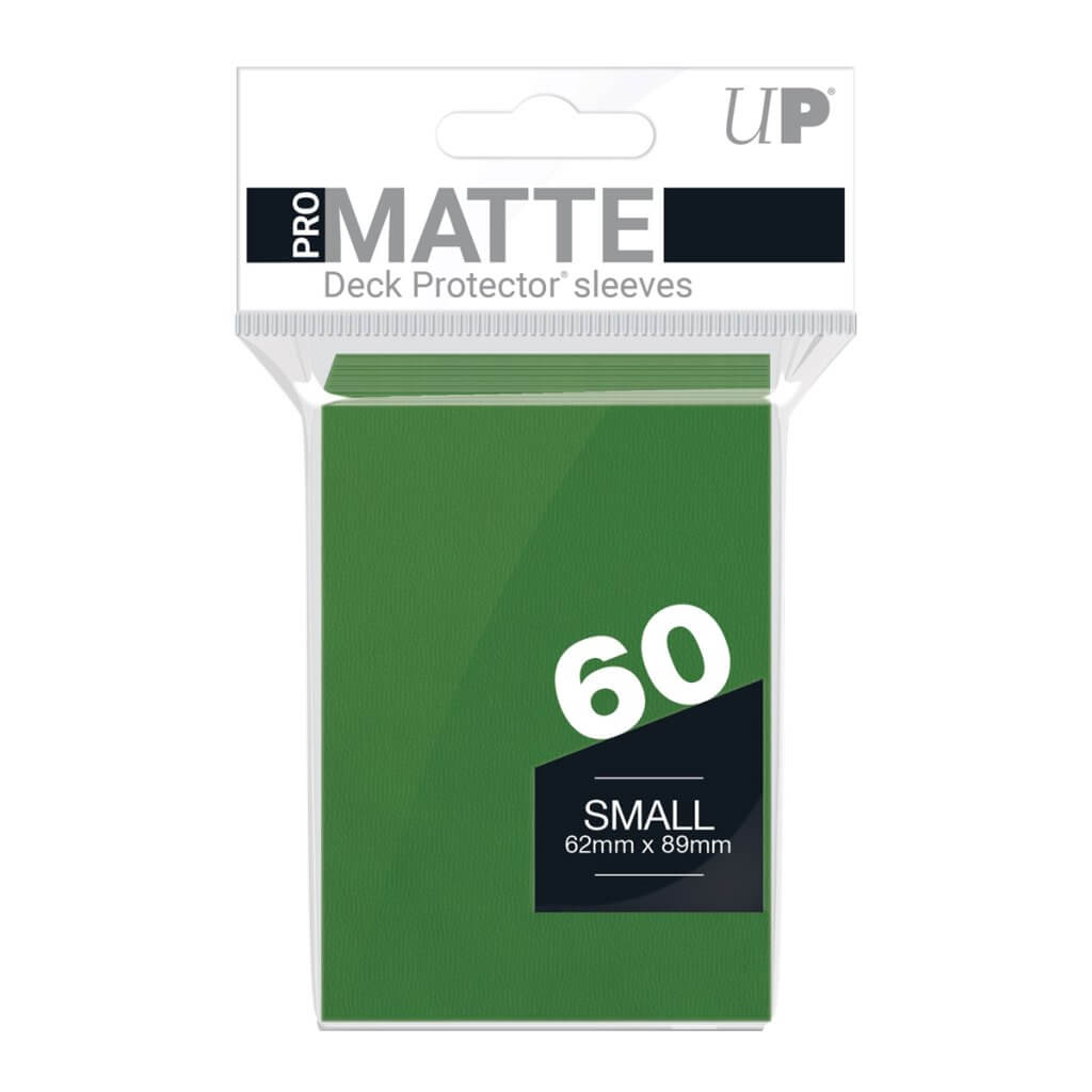 ULTRA PRO - SMALL PRO - Matte - Deck Protector® Sleeves Green