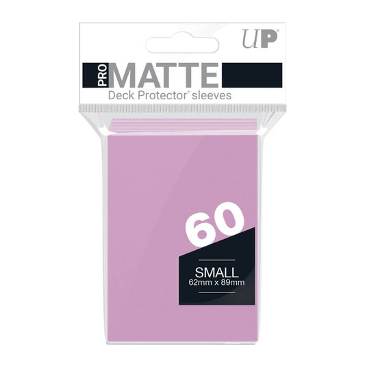 ULTRA PRO - SMALL PRO - Matte - Deck Protector Sleeves Pink