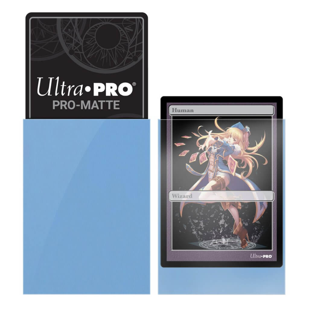 ULTRA PRO - SMALL PRO - Matte - Deck Protector® Sleeves Light Blue