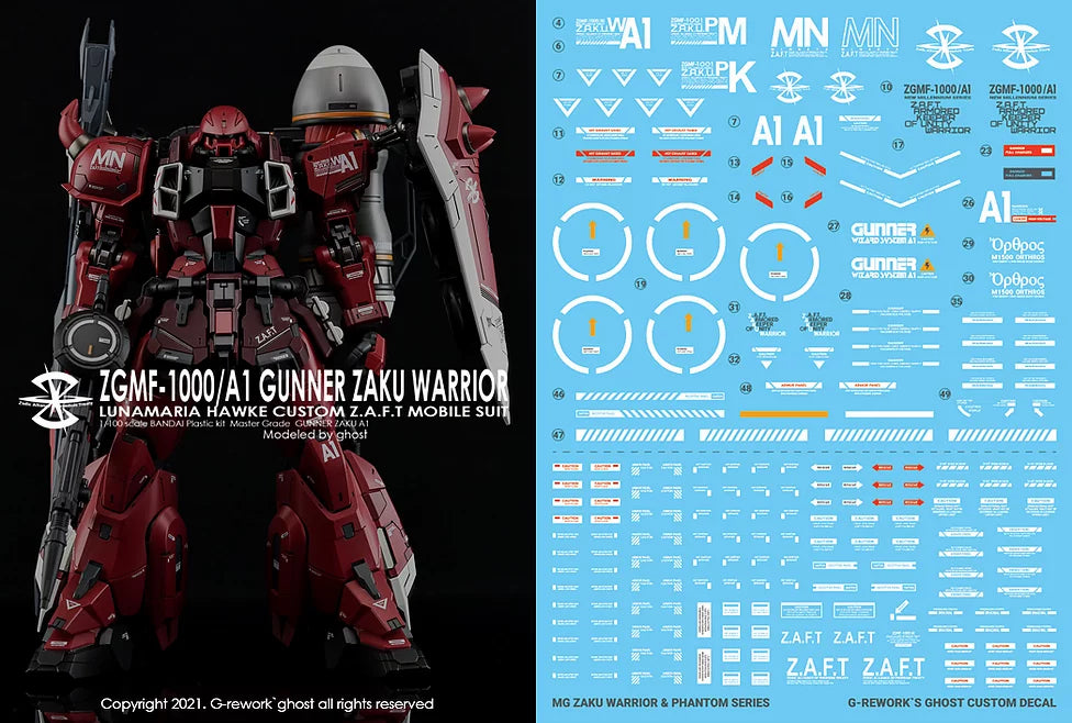 [MG] GUNNER ZAKU WARRIOR