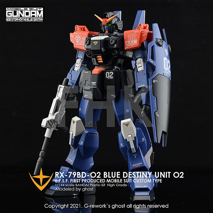 [HG] RX-79 BD-02 [BLUE DESTINY]