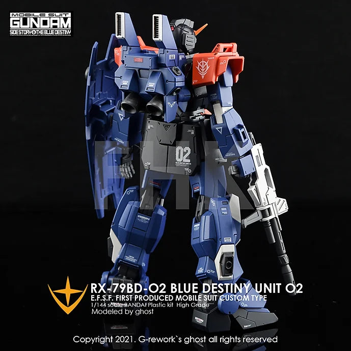 [HG] RX-79 BD-02 [BLUE DESTINY]