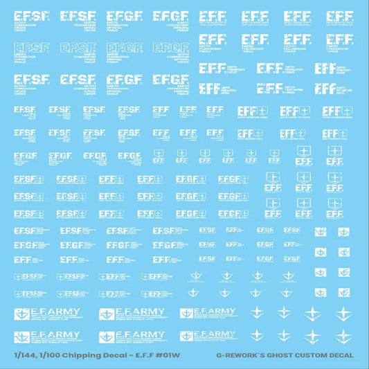 [Pre-order] CHIPPING DECAL_EFF_01_WHITE