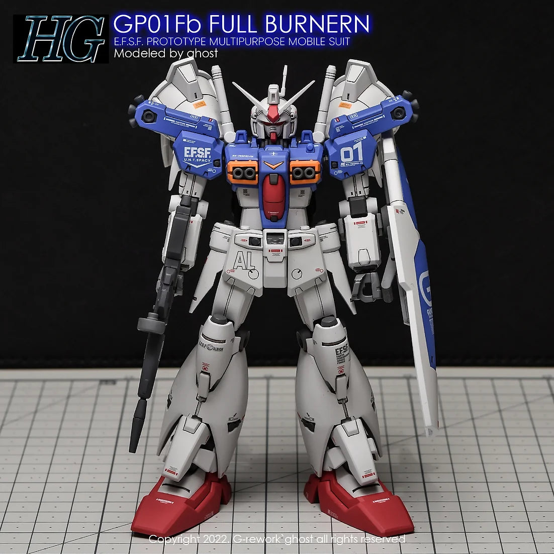 [HG] GUNDAM GP01Fb FULL BURNERN