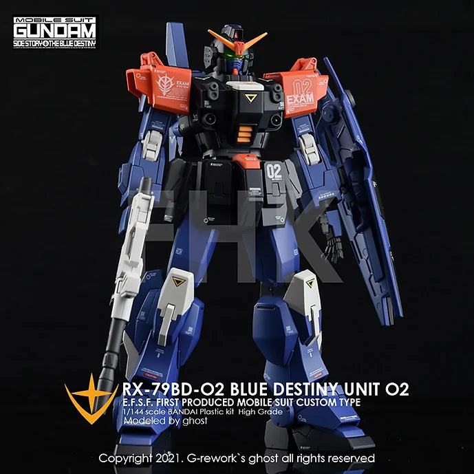 [HG] RX-79 BD-02 [BLUE DESTINY]