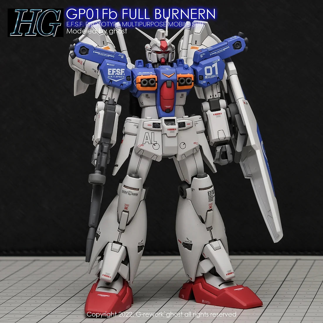 [HG] GUNDAM GP01Fb FULL BURNERN