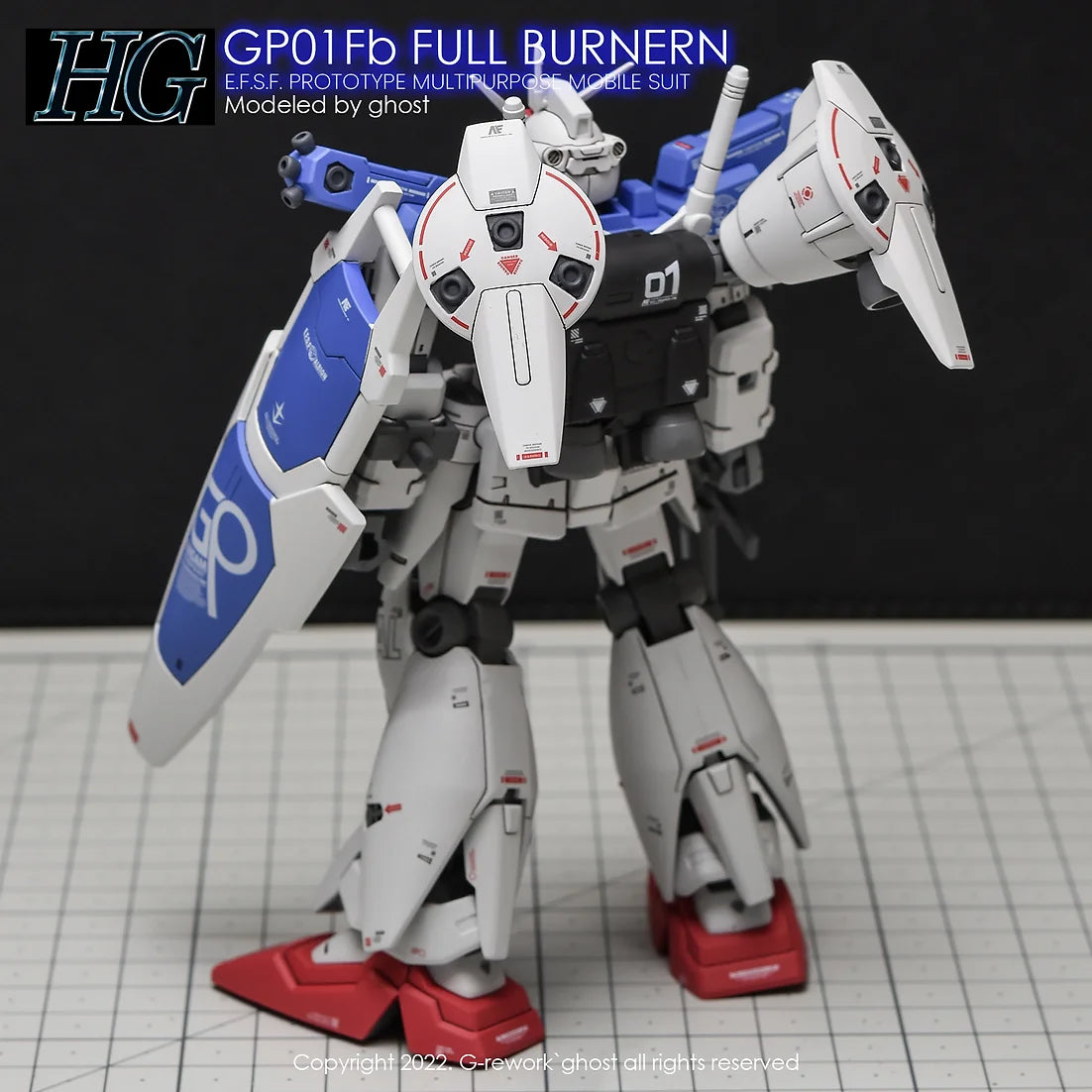 [HG] GUNDAM GP01Fb FULL BURNERN