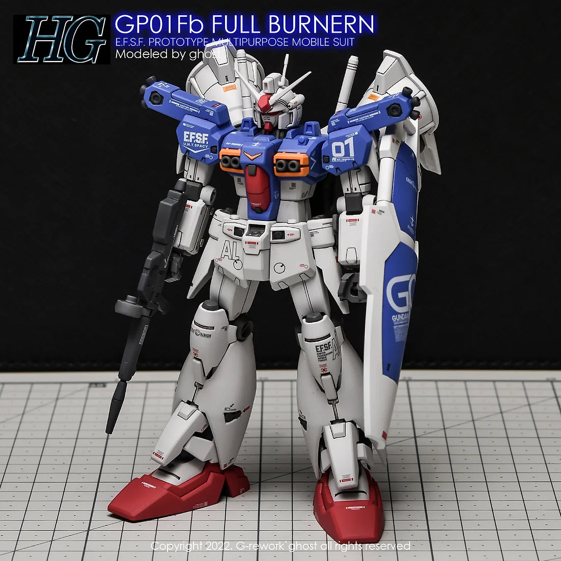 [HG] GUNDAM GP01Fb FULL BURNERN