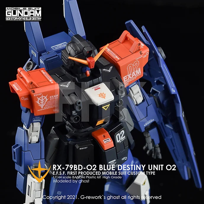 [HG] RX-79 BD-02 [BLUE DESTINY]