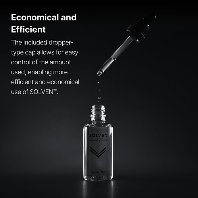 SOLVEN [Dropper / 60ml] - Bundle Set 01 (Cleaning Set)