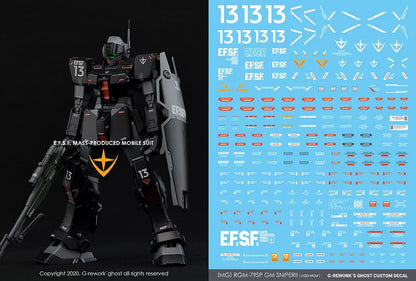 [MG] RGM-79SP GM SNIPER2 [LYDO WOLF]