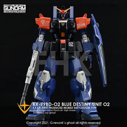 [HG] RX-79 BD-02 [BLUE DESTINY]