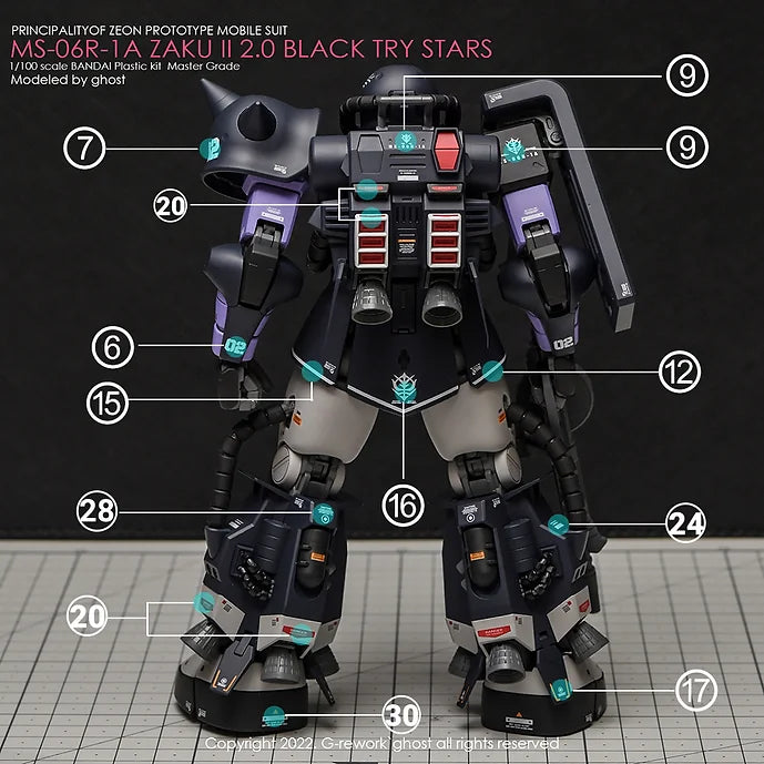 [MG] BLACK TRY STARS JAKU 2.0