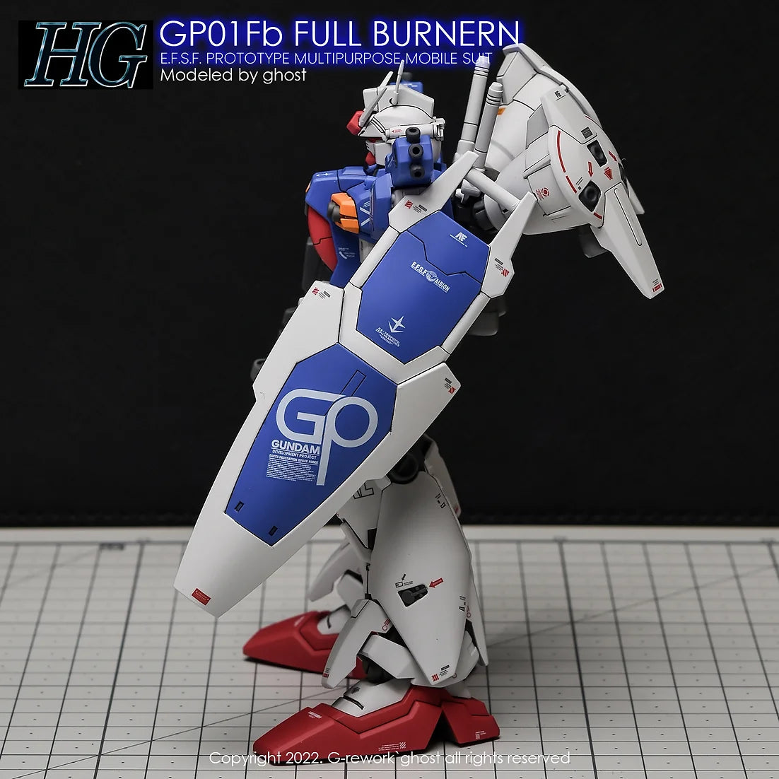 [HG] GUNDAM GP01Fb FULL BURNERN