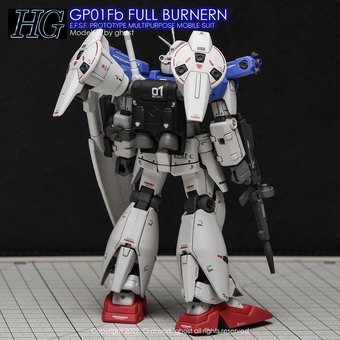 [HG] GUNDAM GP01Fb FULL BURNERN