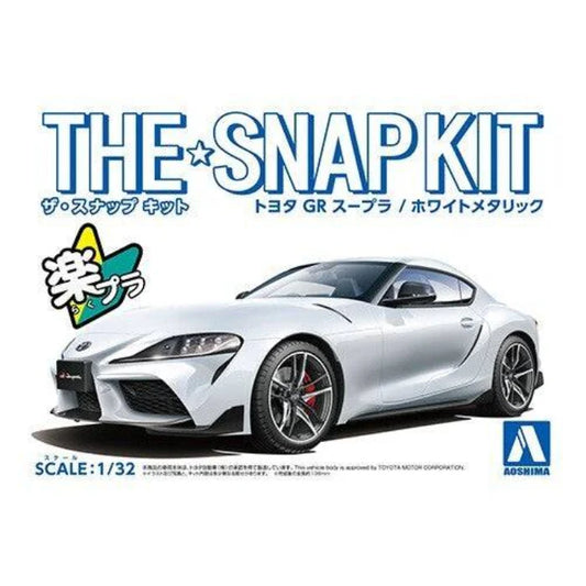 1/32 SNAP TOYOTA GR SUPRA (White Metallic)