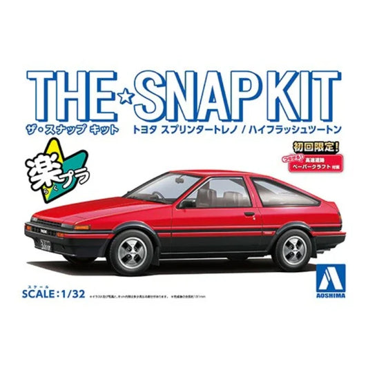 1/32 SNAP TOYOTA SPRINTER TRUENO (High-Flash Two Tone)