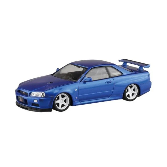 1/32 SNAP NISSAN R34 SKYLINE GT-R CUSTOM WHEEL (Bayside Blue)