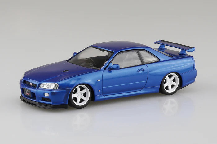 1/32 SNAP NISSAN R34 SKYLINE GT-R CUSTOM WHEEL (Bayside Blue)