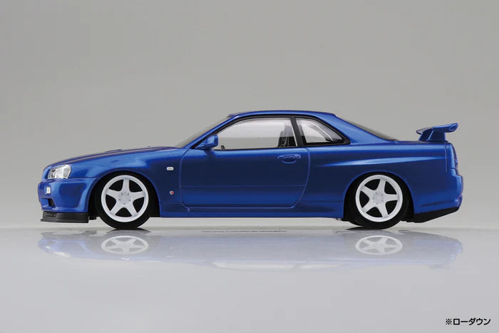 1/32 SNAP NISSAN R34 SKYLINE GT-R CUSTOM WHEEL (Bayside Blue)