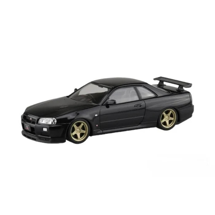 1/32 SNAP NISSAN R34 SKYLINE GT-R CUSTOM WHEEL (Black Pearl)