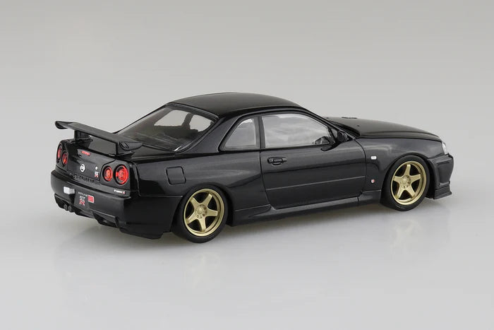 1/32 SNAP NISSAN R34 SKYLINE GT-R CUSTOM WHEEL (Black Pearl)