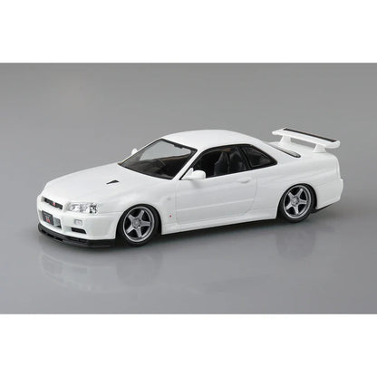 1/32 SNAP NISSAN R34 SKYLINE GT-R CUSTOM WHEEL (White Pearl)