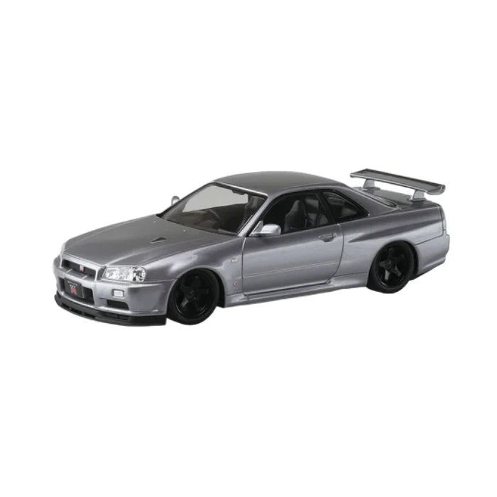 1/32 SNAP NISSAN R34 SKYLINE GT-R CUSTOM WHEEL (Athletic Silver)