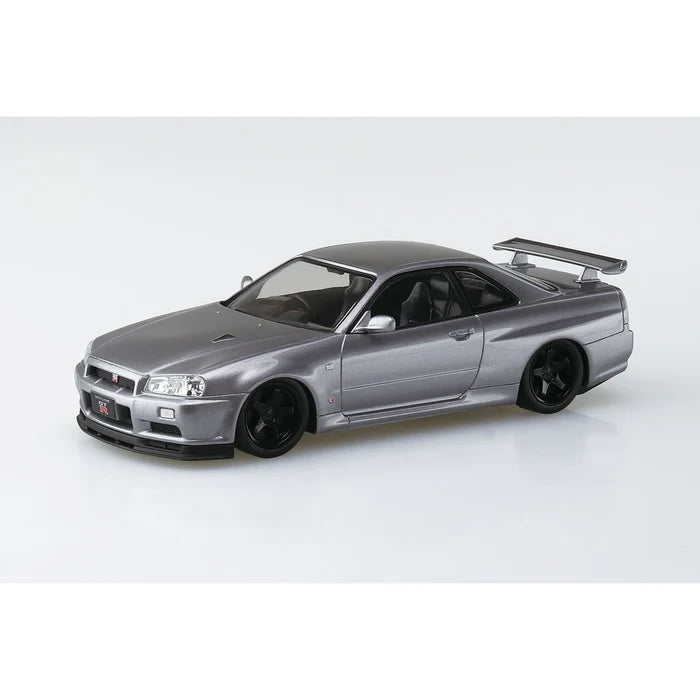 1/32 SNAP NISSAN R34 SKYLINE GT-R CUSTOM WHEEL (Athletic Silver)