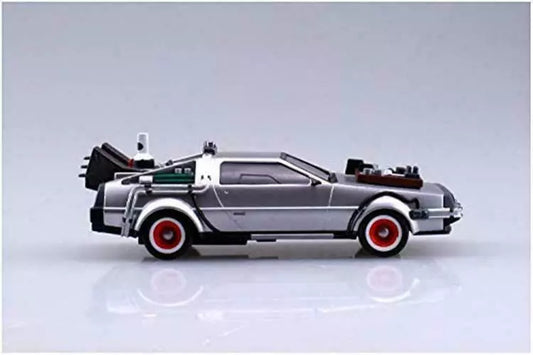 BACK TO THE FUTURE 1/43 Pullback DELOREAN from PART 3 and Rail road